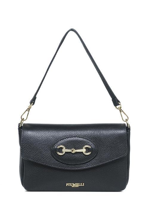 Kadın Çapraz Çanta DORIS Piumelli Milano Bag D28 Black