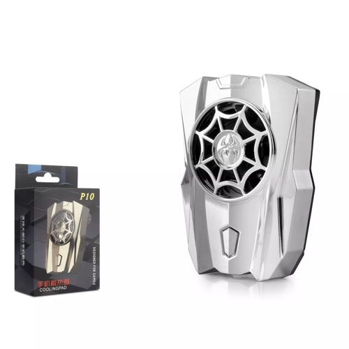 Hdx4387 P10 Telefon Soğutucu Fan Radyatör + Batarya Silver