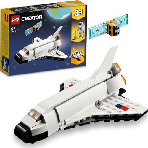 Creator Uzay Mekiği 31134 - 6 Yaş ve Üzeri Çocuklar için Yaratıcı Yapım Seti (144 Parça)