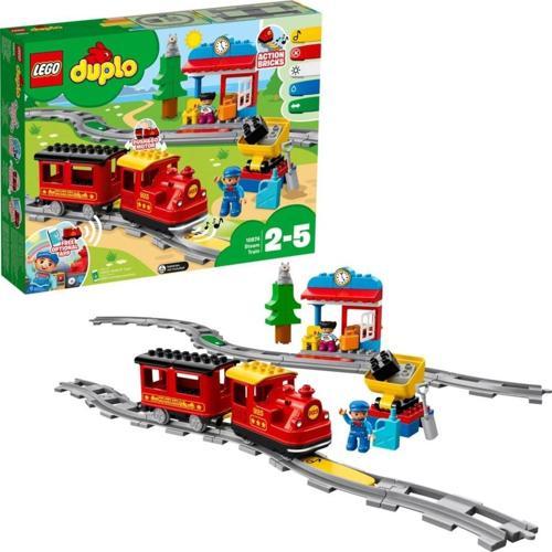 DUPLO Buharlı Tren 10874 - Çocuklar için Oyuncak Yapım Seti (59 Parça)