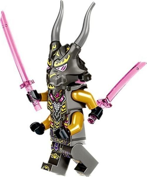 Ninjago Dört Kollu Kristal Kral Orijinal Minifigür