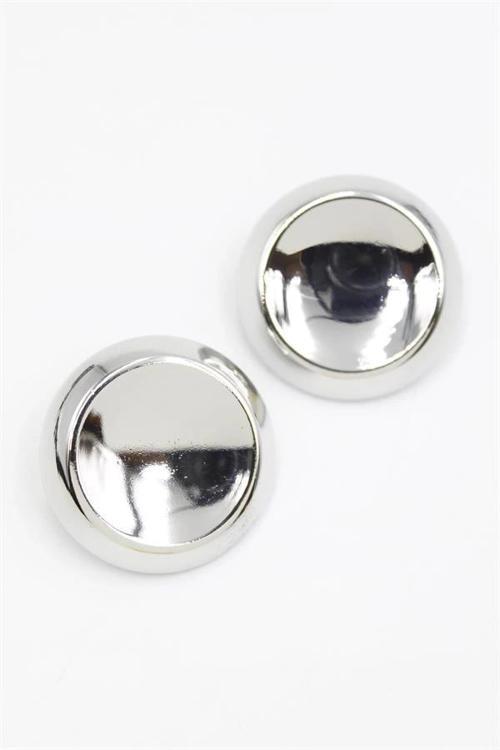 Plaka Küpe - Gümüş