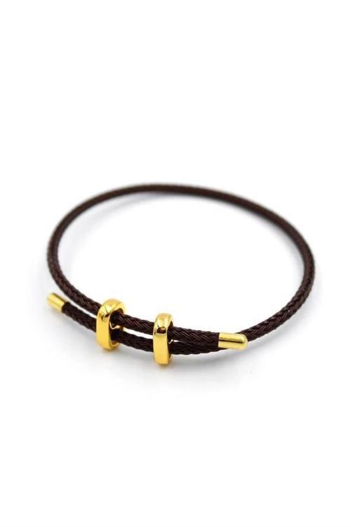 Hasır Bileklik - Kahverengi