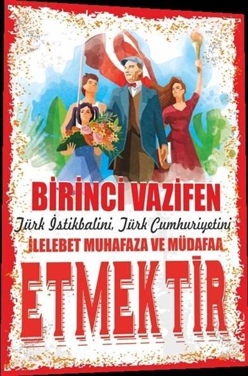 Mustafa Kemal Atatürkün Gençliğe Hitabesi Birinci Vazifen 20x30