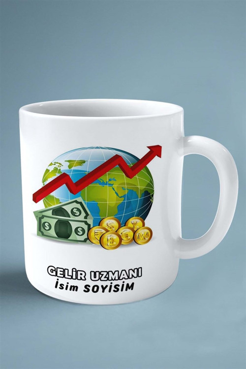Art hedi̇ye gelir uzmanı Meslek Baskılı Kupa Bardak Çift Taraflı baskı kişiye özel model 7
