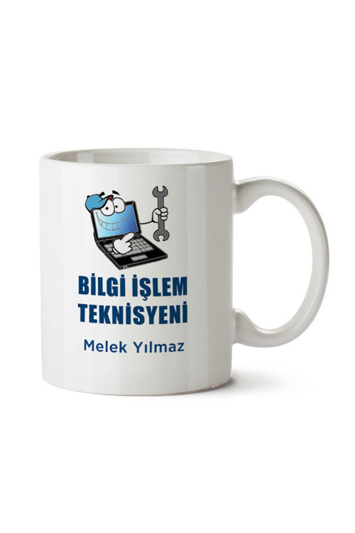Art hedi̇ye Kişiye Özel Bilgi işlem Teknisyeni Kupa Bardak