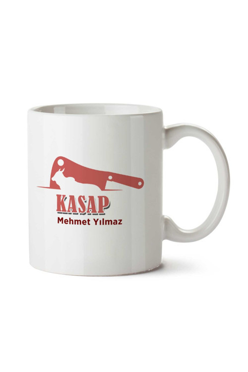 Art hedi̇ye Kişiye Özel Kasap Kupa Bardak