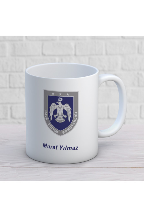 Art hedi̇ye Kişiye Özel Hava Eğitim Komutanlığı Kupa Bardak