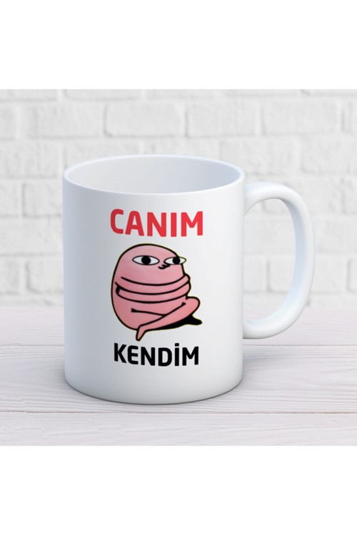 Art hedi̇ye Canım Kendim Iki Tarafı Baskılı Kupa Bardak
