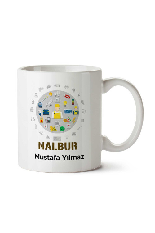 Art hedi̇ye Kişiye Özel Nalbur Kupa Bardak