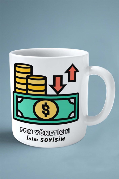 Art hedi̇ye fon yöneticisi Meslek Baskılı Kupa Bardak Çift Taraflı baskı kişiye özel model 9