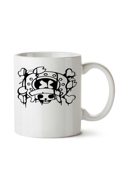 Art hedi̇ye Tony Tony Chopper - ONE PIECE iki Tarafı Baskılı Kupa Bardak