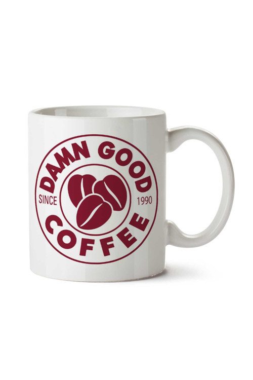 Art hedi̇ye Twin Peaks Damn Good Costa Coffee iki Tarafı Baskılı Kupa Bardak