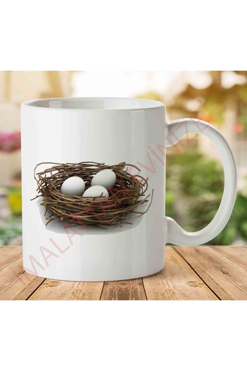 Art hedi̇ye A2482 Nest (yuva)jpeg İki Tarafı Baskılı Kupa Bardak.jpg