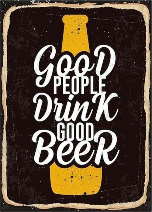 Bira Sözleri Ahşap Poster 20x30