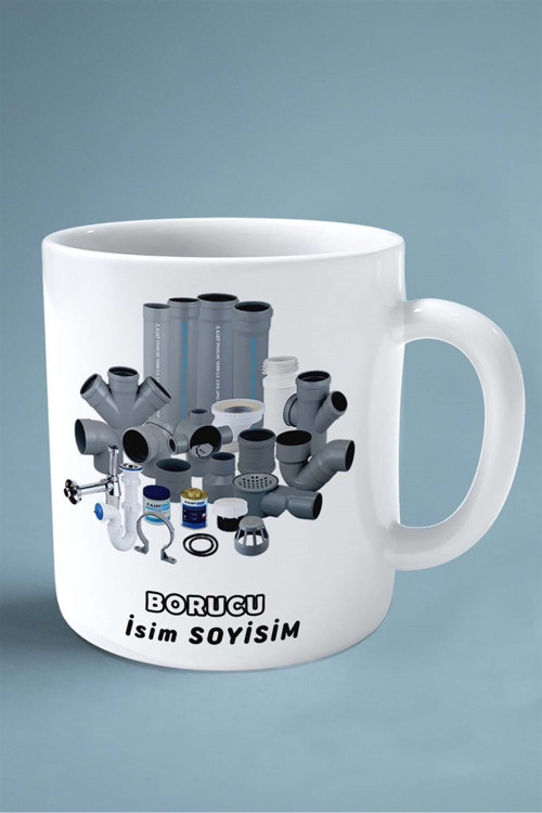 Art hedi̇ye borucu Baskılı Kupa Bardak Çift Taraflı baskı kişiye özel model 7