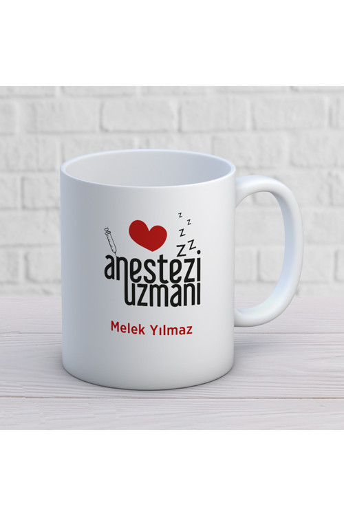 Art hedi̇ye Kişiye Özel Anestezi Uzmanı Kupa Bardak
