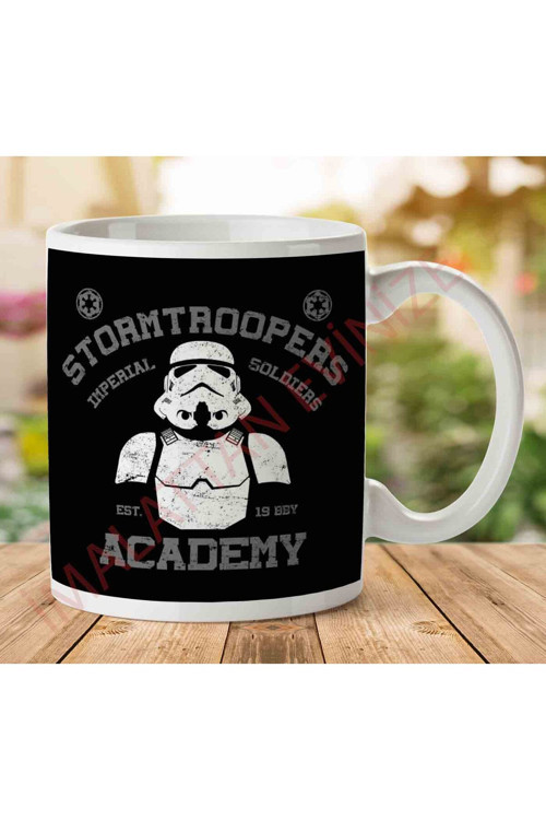 Art hedi̇ye 1-2075 Star Wars Stormtrooper Imperial Soldiers İki Tarafı Baskılı Kupa Bardak.jpg
