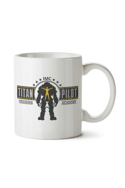 Art hedi̇ye Titan Pilot Eğitim Akademisi Titanfall iki Tarafı Baskılı Kupa Bardak