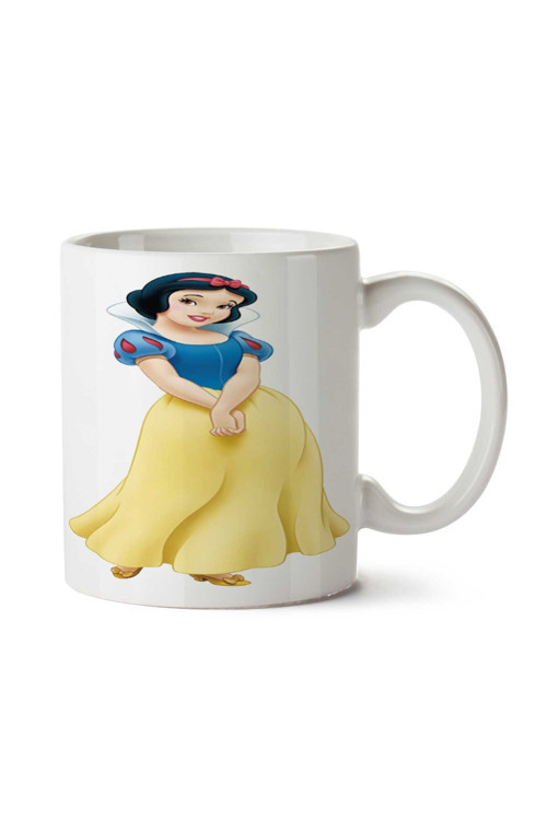 Art hedi̇ye Snow-White-PNG-Picture iki Tarafı Baskılı Kupa Bardak