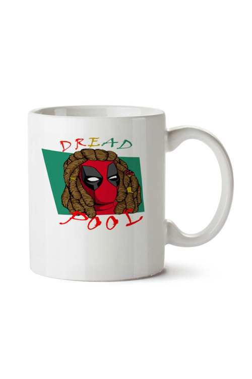 Art hedi̇ye MARVEL- DREADPOOL iki Tarafı Baskılı Kupa Bardak