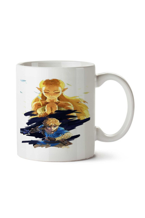 Art hedi̇ye Zelda's Blessing iki Tarafı Baskılı Kupa Bardak