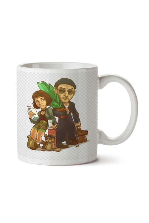 Art hedi̇ye Leon The Professional Matilda iki Tarafı Baskılı Kupa Bardak