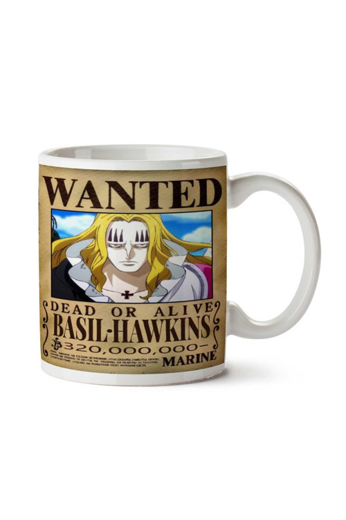 Art hedi̇ye Wanted Basil Hawkins Anime Aranıyor iki Tarafı Baskılı Kupa Bardak