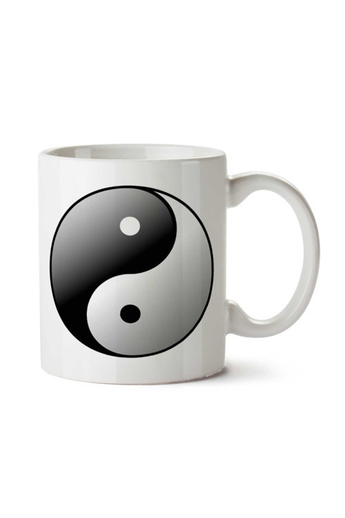 Art hedi̇ye Yin-Yang-Tattoos-PNG iki Tarafı Baskılı Kupa Bardak
