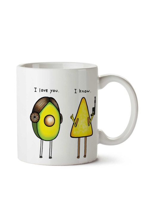 Art hedi̇ye Love You I Know Star Wars iki Tarafı Baskılı Kupa Bardak