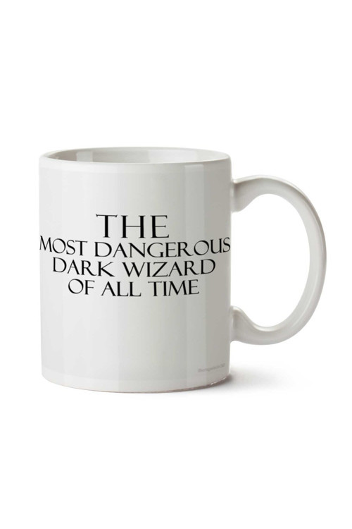Art hedi̇ye The Most Dangerous Dark Wizard of All Time iki Tarafı Baskılı Kupa Bardak