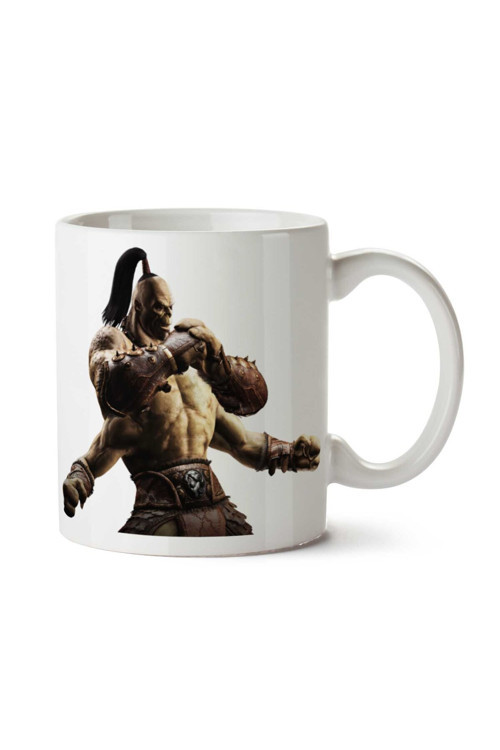 Art hedi̇ye Mortal-Kombat-X-Transparent iki Tarafı Baskılı Kupa Bardak