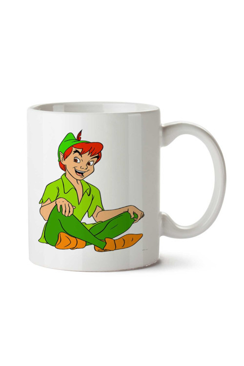 Art hedi̇ye Peter-Pan-Transparent iki Tarafı Baskılı Kupa Bardak