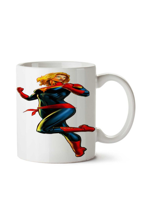Art hedi̇ye Marvel Avengers Alliance Black Widow Captain Amer iki Tarafı Baskılı Kupa Bardak