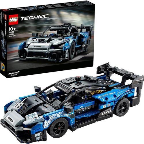 Technic McLaren Senna GTR 42123 - Yetişkinler İçin Koleksiyonluk Model Yapım Seti (830 Parça)