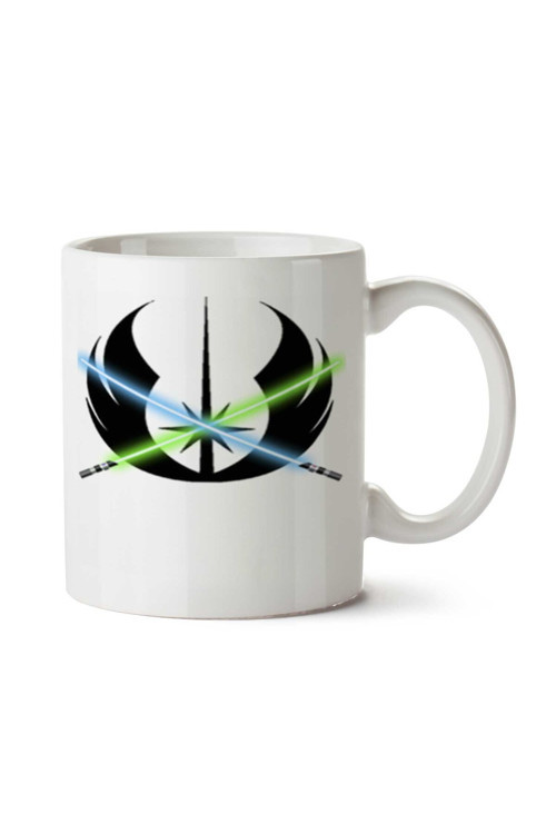 Art hedi̇ye Star wars ordem jedi iki Tarafı Baskılı Kupa Bardak