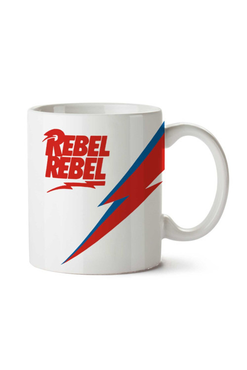 Art hedi̇ye Rebel Rebel iki Tarafı Baskılı Kupa Bardak