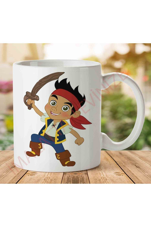 Art hedi̇ye A2508 Pirate KORSAN İki Tarafı Baskılı Kupa Bardak.jpg