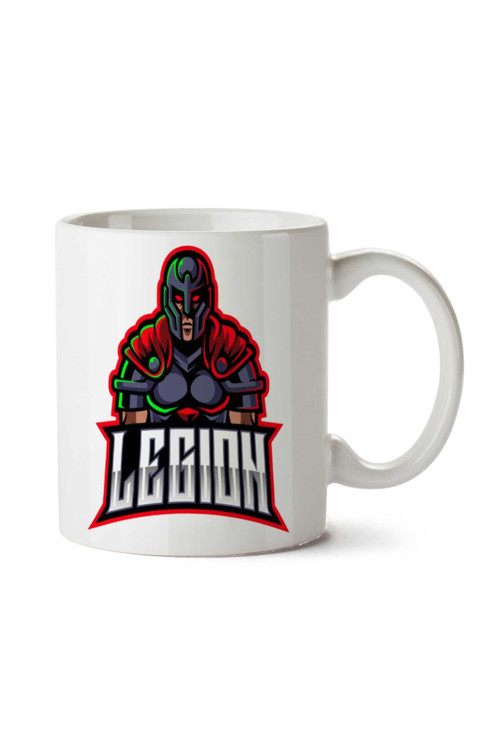 Art hedi̇ye Legion Warrior iki Tarafı Baskılı Kupa Bardak