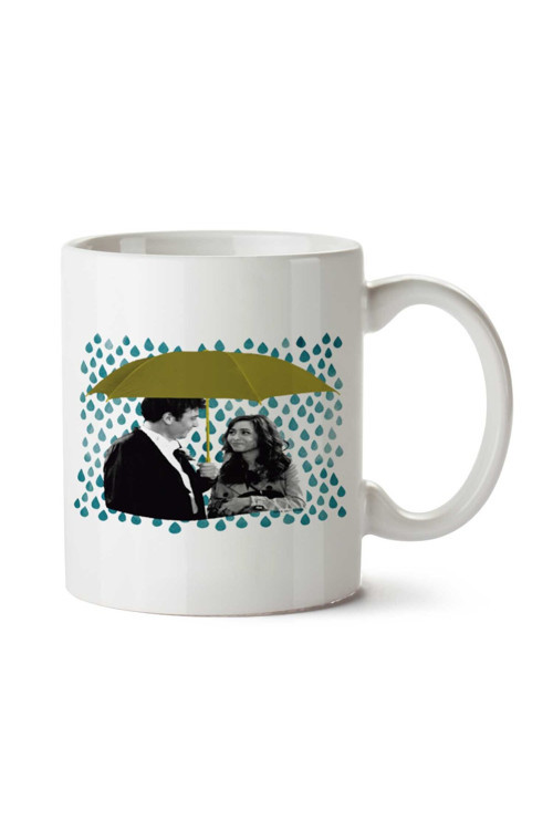 Art hedi̇ye How I Met Your Mother Ted e Tracy İki Tarafı Baskılı Kupa Bardak
