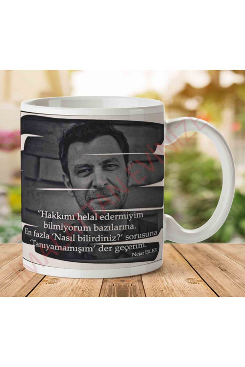 Art hedi̇ye A2792 Nejat İşler Tanıyamamışım Kupa Bardak