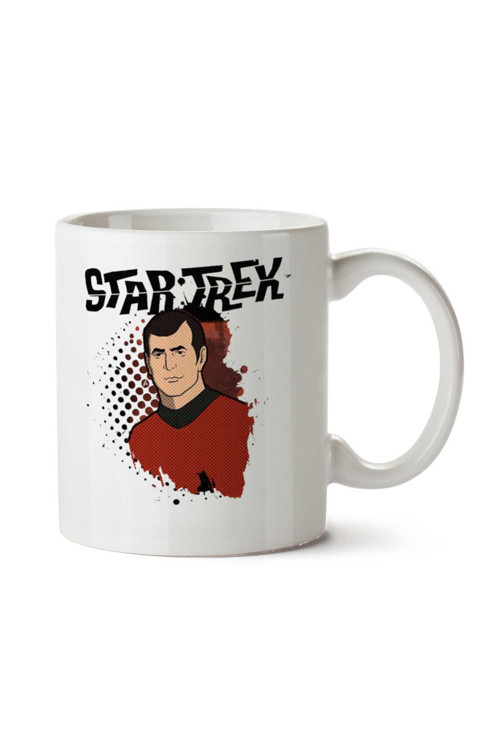 Art hedi̇ye Star Trek Animated Grunge Scotty iki Tarafı Baskılı Kupa Bardak