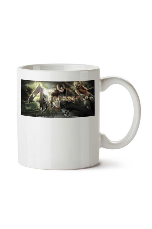 Art hedi̇ye Resident Evil 4 iki Tarafı Baskılı Kupa Bardak