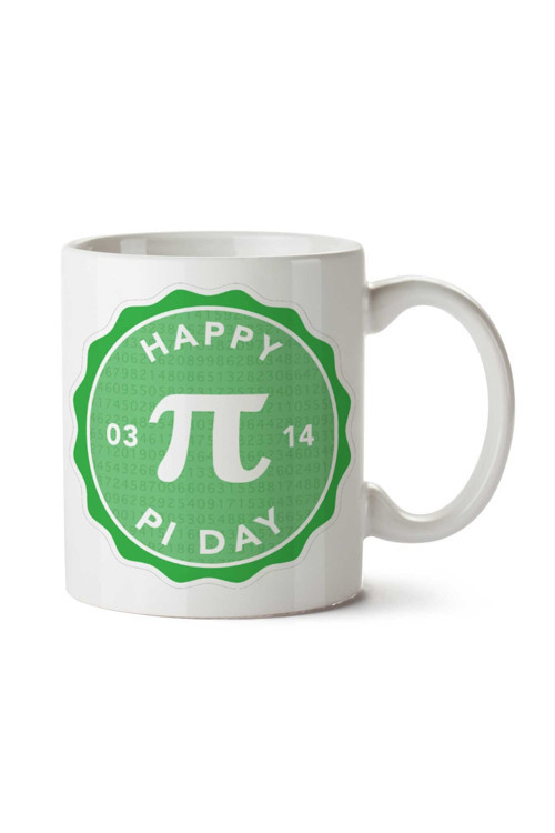 Art hedi̇ye Pi DAY Sembol.png iki Tarafı Baskılı Kupa Bardak