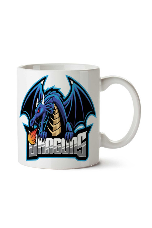 Art hedi̇ye Dragon Anime İki Tarafı Baskılı Kupa Bardak
