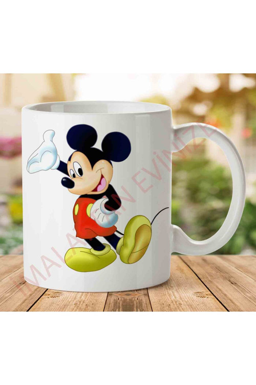 Art hedi̇ye Mickey-Mouse-PNG Kupa Bardak