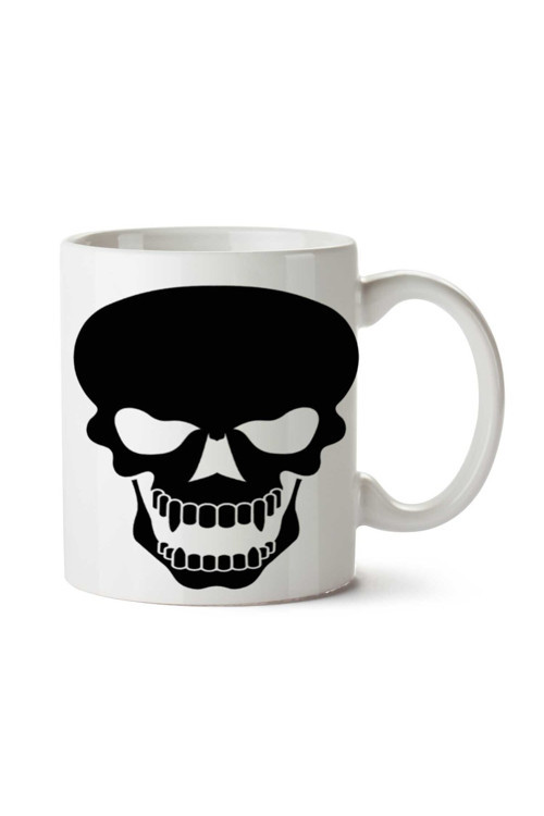 Art hedi̇ye Skull-Tattoo-PNG-Clipart Kurukafa iki Tarafı Baskılı Kupa Bardak