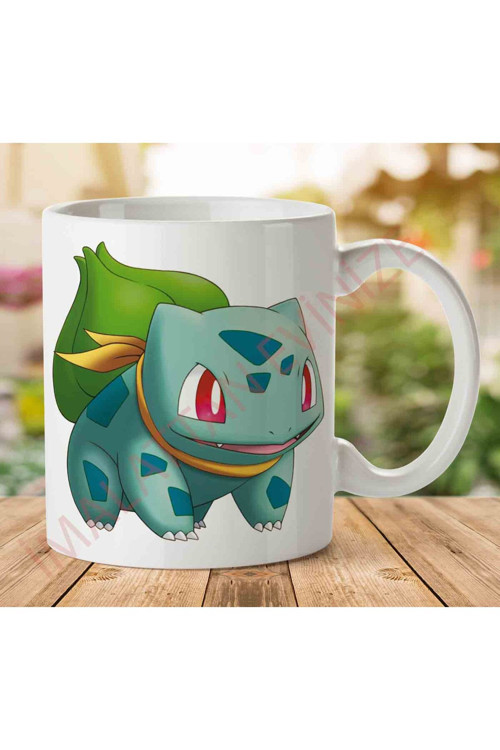 Art hedi̇ye A2514 Pokemon İki Tarafı Baskılı Kupa Bardak