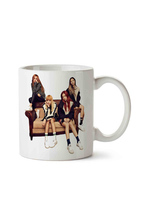 Art hedi̇ye black pink Kupa Bardak