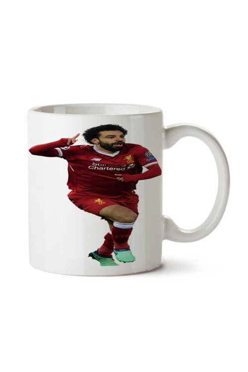 Art hedi̇ye Mohammed Salah Muhammed Salah iki Tarafı Baskılı Kupa Bardak